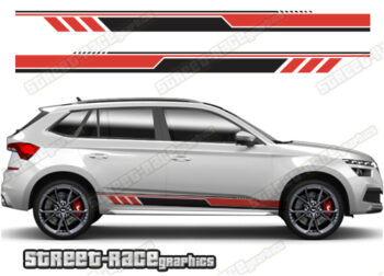 Skoda Kamiq 056 - racing stripes