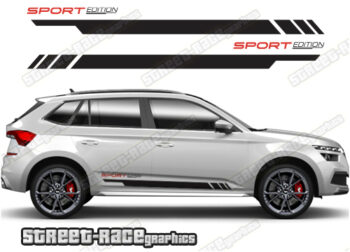 Skoda Kamiq 057 - racing stripes