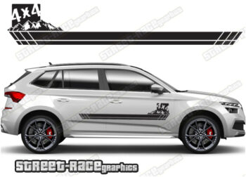 Skoda Kamiq 060 - 4x4 racing stripes