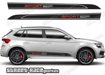 Skoda Kamiq 067 - off road 4x4 decals