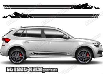 Skoda Kamiq 069 - 4x4 racing stripes