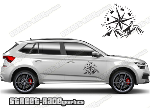 Skoda Kamiq 070 - Mountain compasses