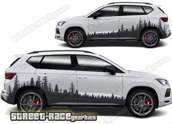 Skoda Karoq 024 - Forest overland graphics