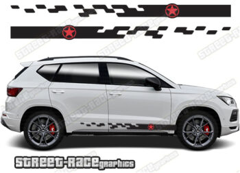 Skoda Karoq 055 - racing stripes