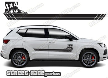 Skoda Karoq 060 - 4x4 racing stripes