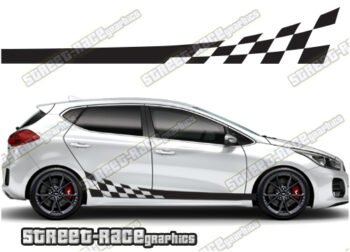Kia Ceed racing stripes 001