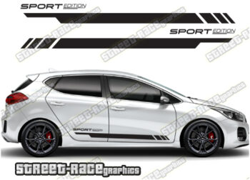 Kia Ceed racing stripes 002
