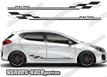 Kia Ceed racing stripes 004