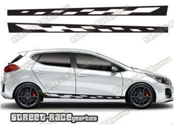 Kia Ceed racing stripes 005