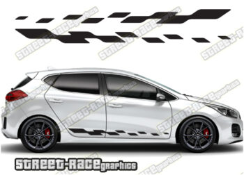 Kia Ceed racing stripes 007