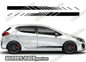 Kia Ceed racing stripes 008