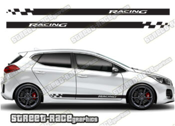 Kia Ceed racing stripes 010