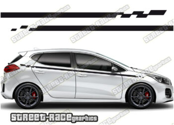 Kia Ceed racing stripes 012