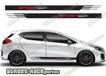 Kia Ceed racing stripes 019