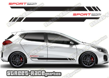Kia Ceed racing stripes 023