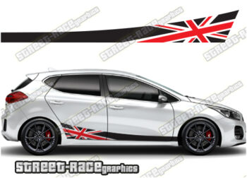 Kia Ceed racing stripes 024 - Union Jack