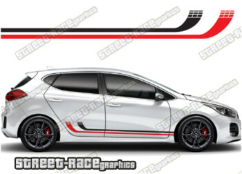 Kia Ceed racing stripes 026