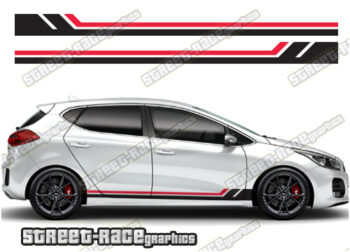 Kia Ceed racing stripes 027