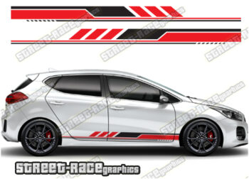 Kia Ceed racing stripes 028