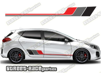 Kia Ceed racing stripes 030