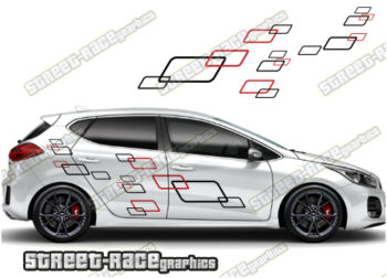 Kia Ceed stickers 033