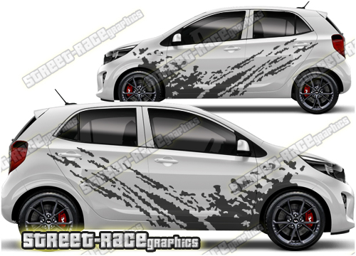 Kia Picanto large graphics 003 - Mud splatter