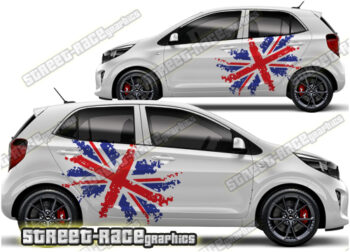 Kia Picanto large graphics 025 - UNION JACK