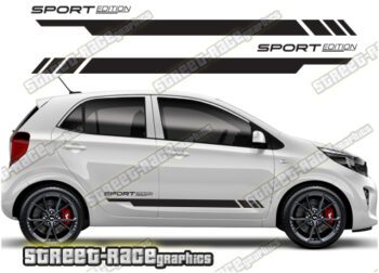 Kia Picanto racing stripes 002