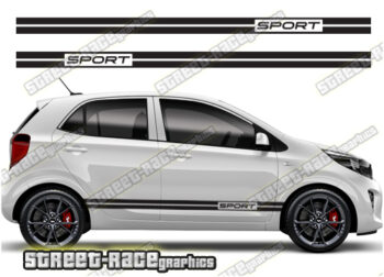Kia Picanto racing stripes 006