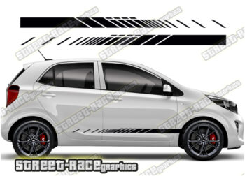 Kia Picanto racing stripes 008