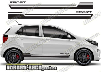 Kia Picanto racing stripes 009