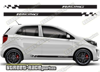 Kia Picanto racing stripes 010