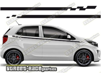 Kia Picanto racing stripes 012