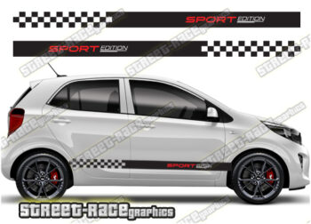 Kia Picanto racing stripes 017