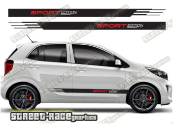 Kia Picanto racing stripes 019