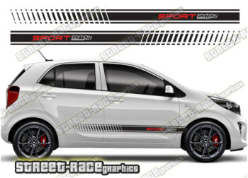Kia Picanto racing stripes 021