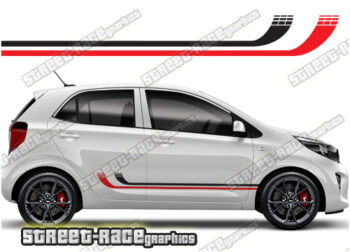 Kia Picanto racing stripes 026