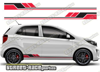 Kia Picanto racing stripes 028