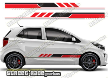 Kia Picanto racing stripes 029
