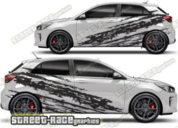 Kia Rio large graphics 019 - Ripped