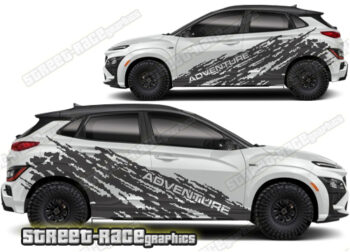 Hyundai Kona 012 - Adventure overland graphics