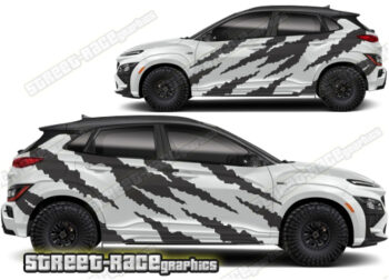 Hyundai Kona 014 - Safari ripped graphics