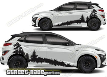 Hyundai Kona 026- Forest adventure graphics