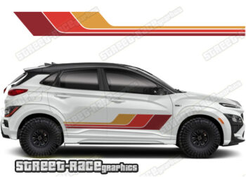 Hyundai Kona 044 - Retro stripes