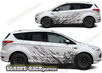 Ford Kuga 004 - mud splatter graphics