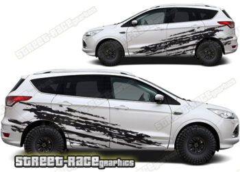 Ford Kuga 007 - ripped graphics