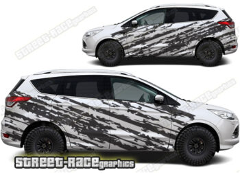 Ford Kuga 008 - ripped graphics