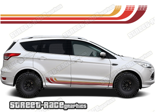 Ford Kuga 042 - Retro stripes