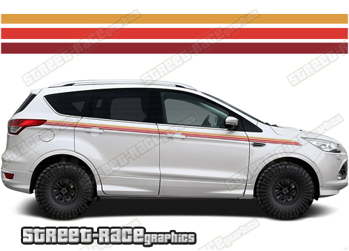 Ford Kuga 045 - Retro stripes