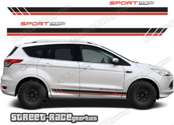 Ford Kuga 053 - racing stripes